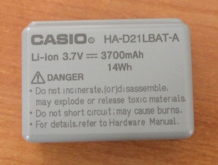   Casio HA-D21LBAT