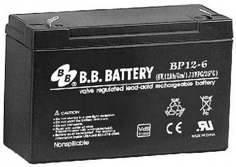  B.B. Battery BP12-6/T1